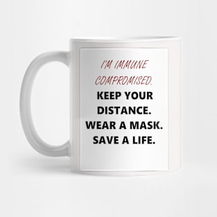 Pandemic Protection Sign Mug